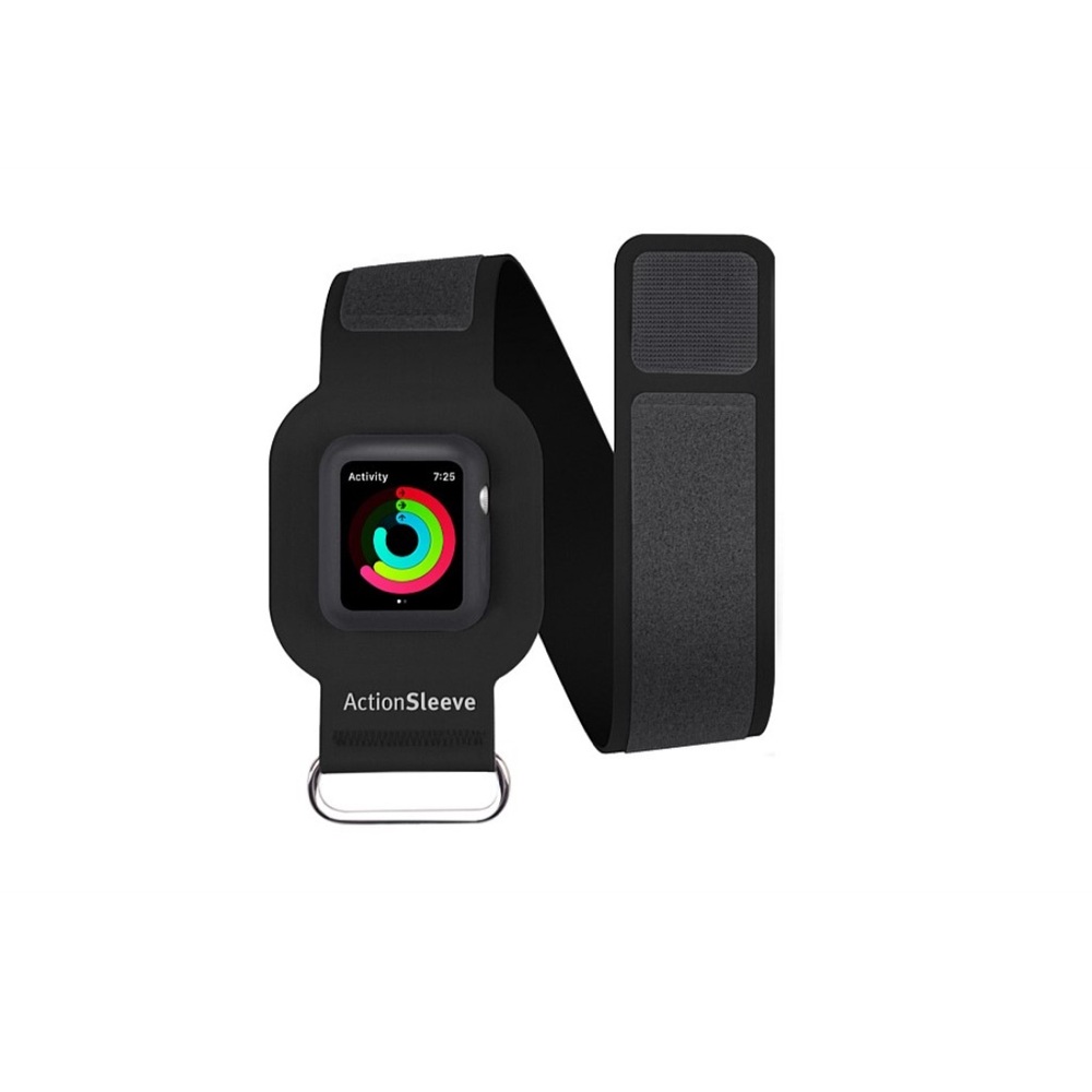 Black ActionSleeve Armband for Smartwatch